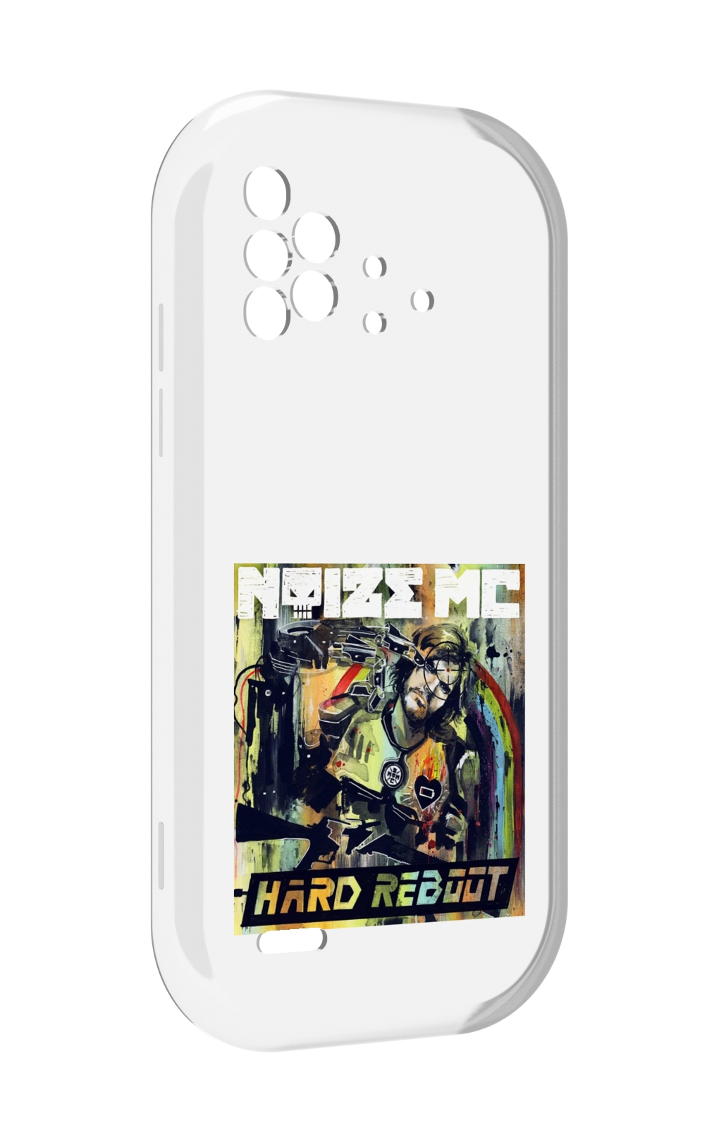 

Чехол MyPads Hard Reboot Noize MC для UMIDIGI Bison X10 / X10 Pro, Прозрачный, Tocco