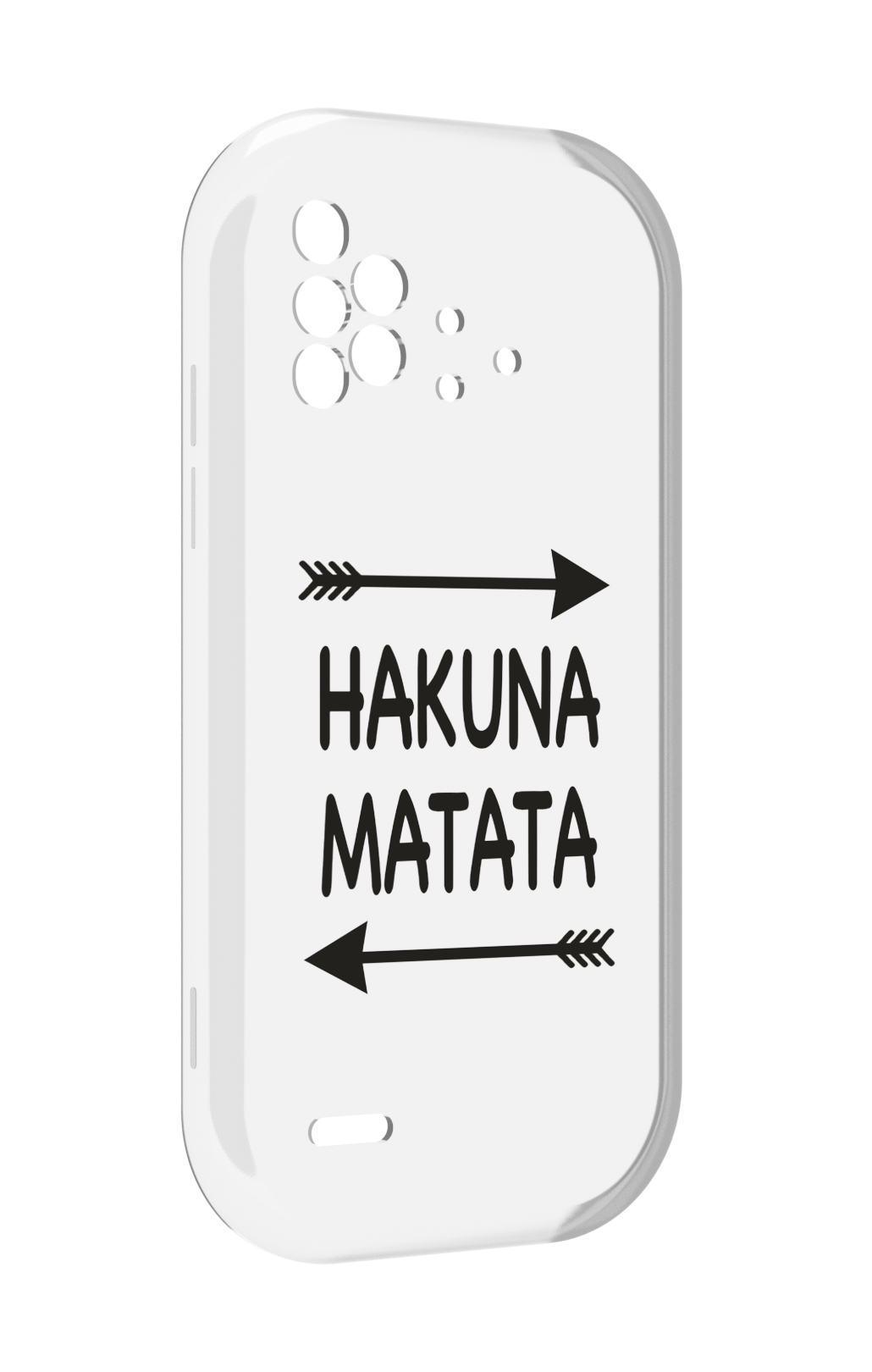 

Чехол MyPads Hakuna-Matata для UMIDIGI Bison X10 / X10 Pro, Прозрачный, Tocco