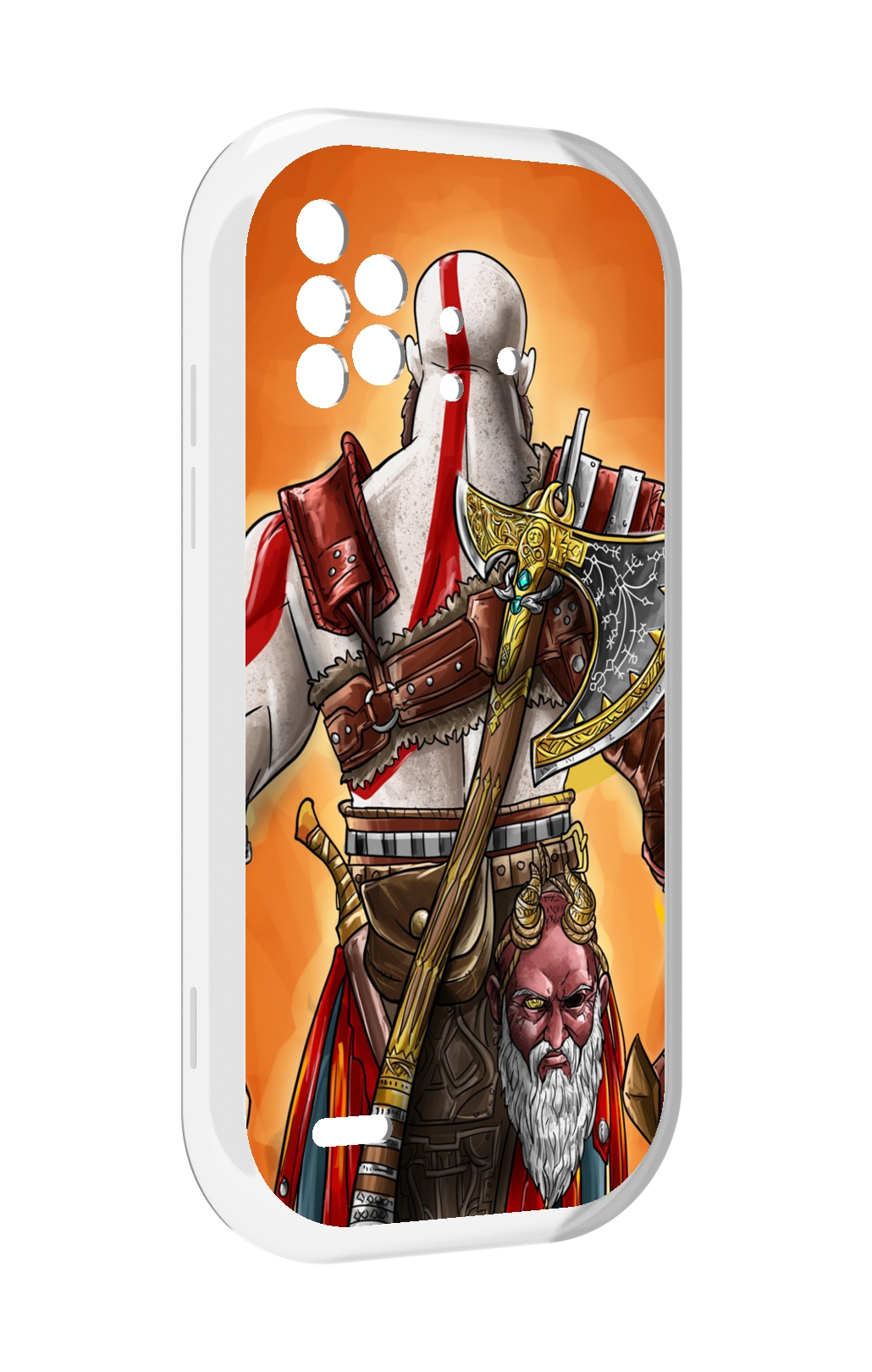 

Чехол MyPads God of War для UMIDIGI Bison X10 / X10 Pro, Прозрачный, Tocco