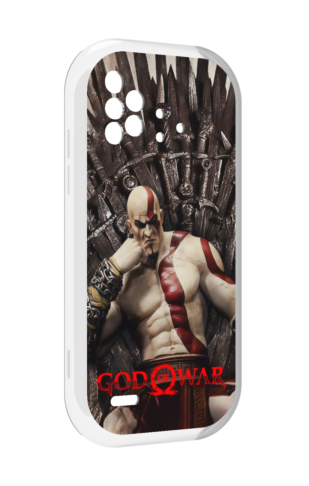 

Чехол MyPads God of War Кратос для UMIDIGI Bison X10 / X10 Pro, Прозрачный, Tocco