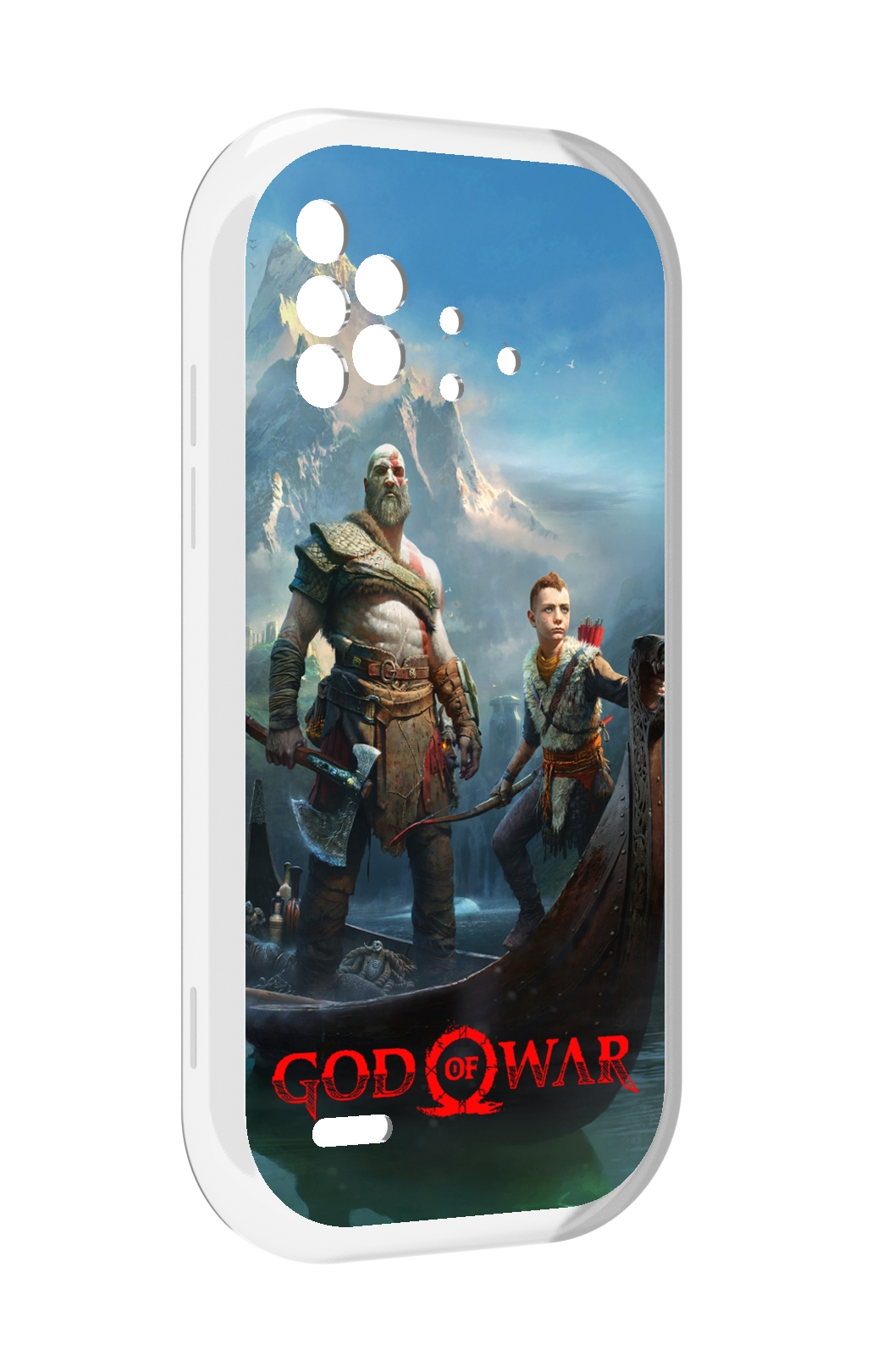 

Чехол MyPads God Of War Кратос Атрей для UMIDIGI Bison X10 / X10 Pro, Прозрачный, Tocco