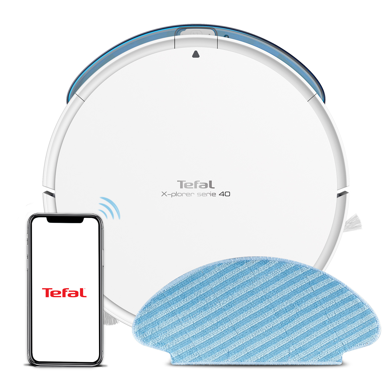 

Робот-пылесос Tefal X-plorer Serie 40 RG7267WH White, RG7267WH