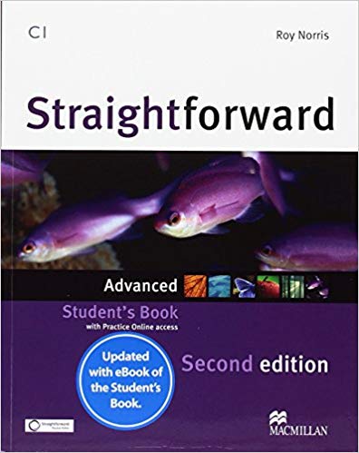 фото Книга straightforward (second edition) advanced student's book + webcode + e-book macmillan elt