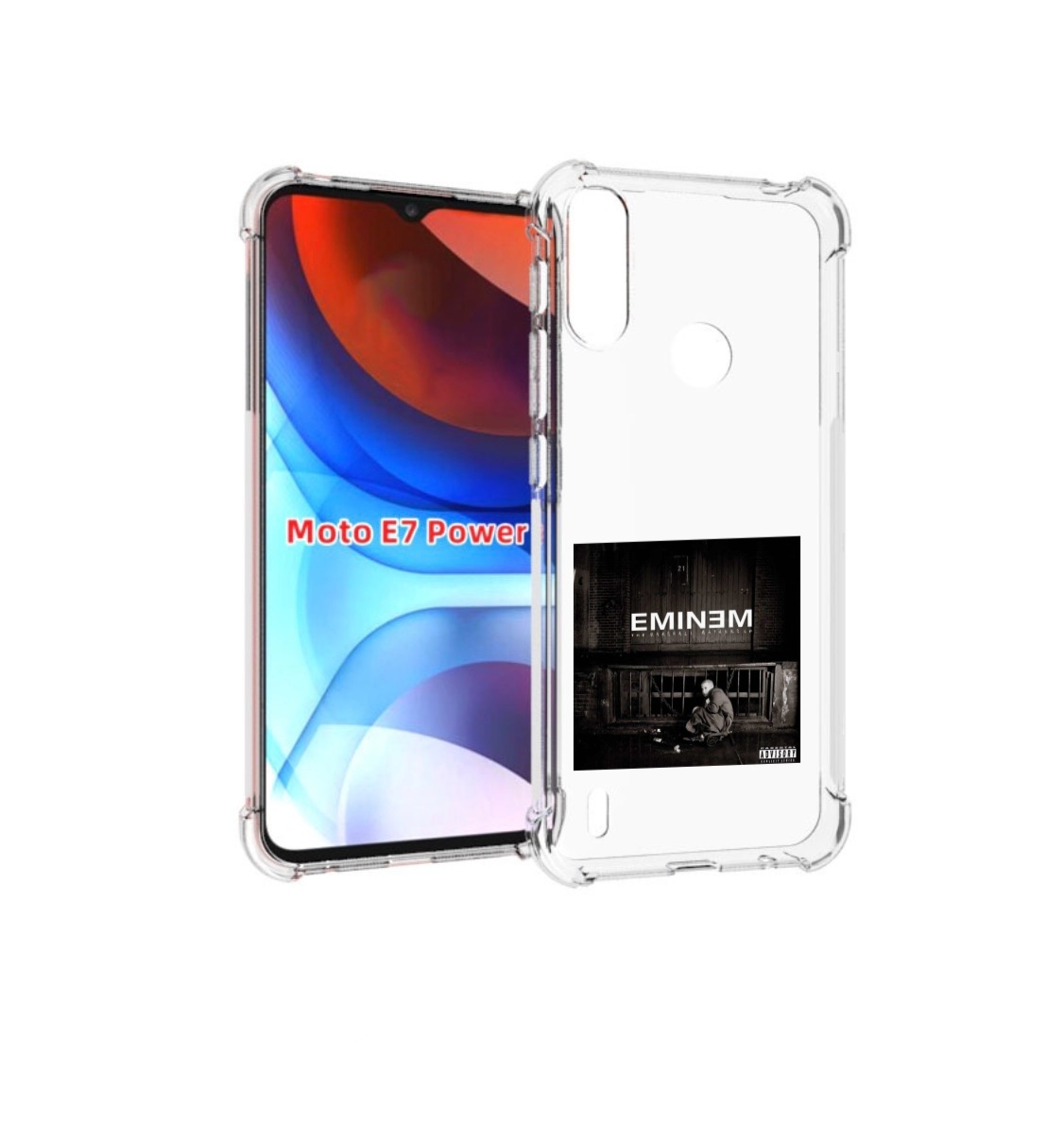 

Чехол MyPads THE MARSHALL MATHERS LP для Motorola Moto E7 Power, Прозрачный, Tocco