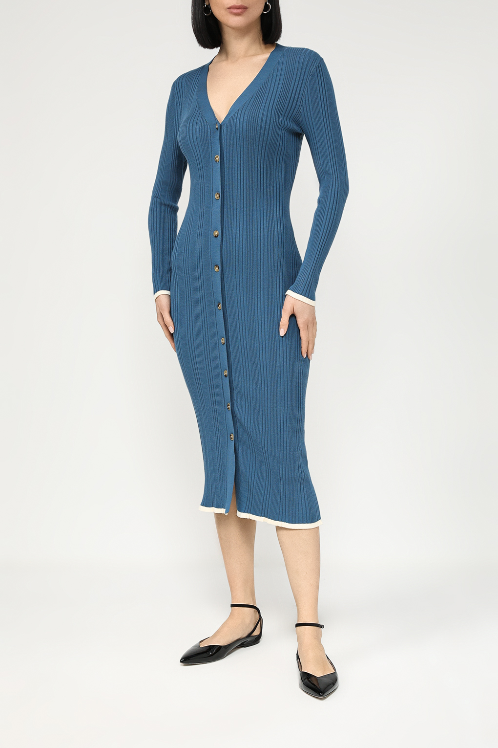 

Платье женское Belucci BL2401Т5432 синее 2XL, Синий, BL2401Т5432