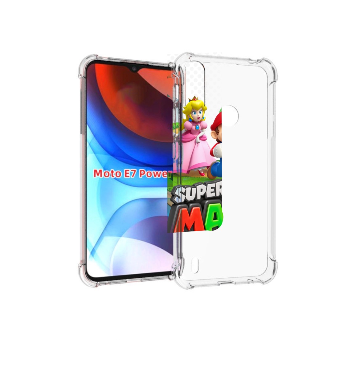

Чехол MyPads Super Mario 3D World для Motorola Moto E7 Power, Прозрачный, Tocco