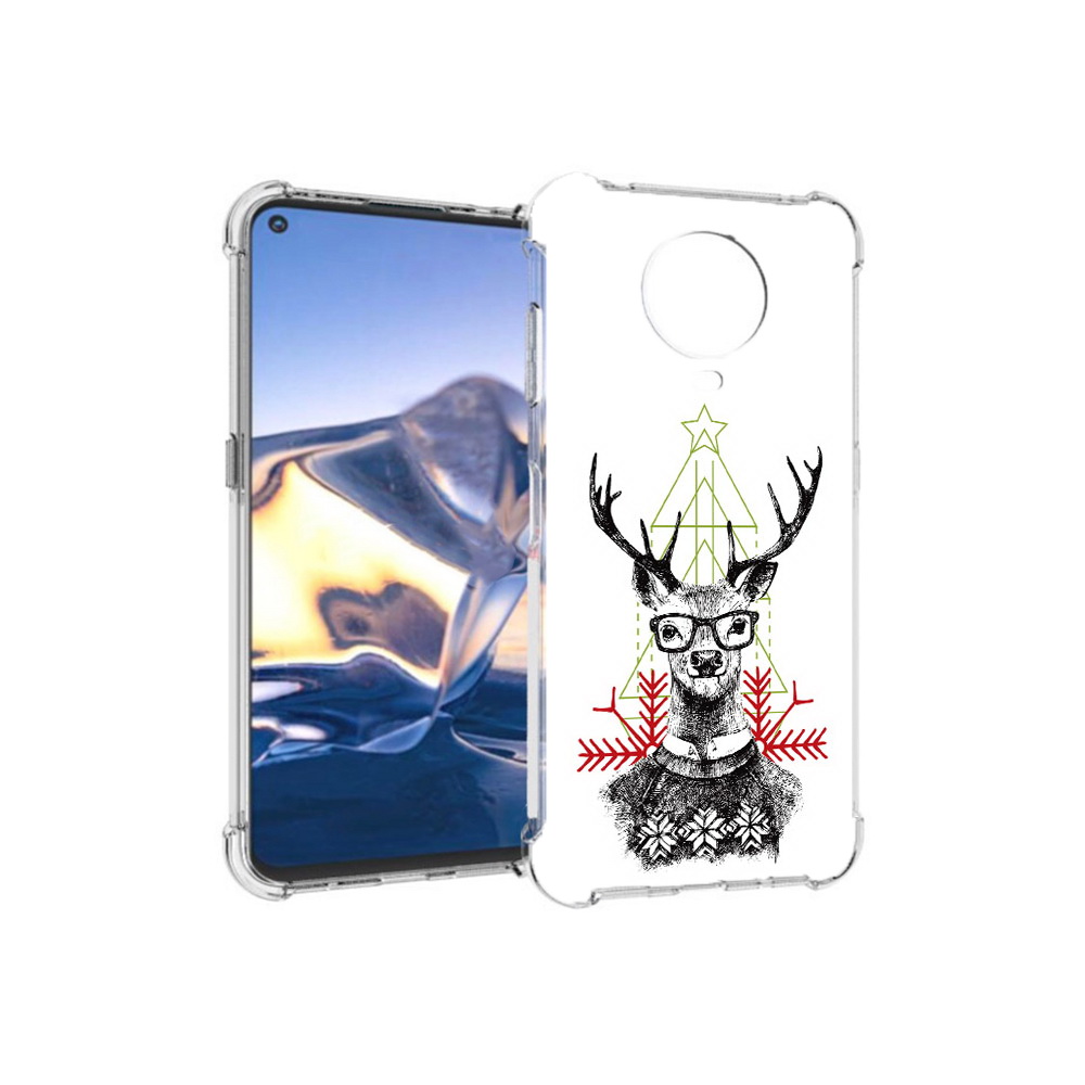 

Чехол MyPads Tocco для Nokia G10 умный олень (PT171673.98.652), Tocco