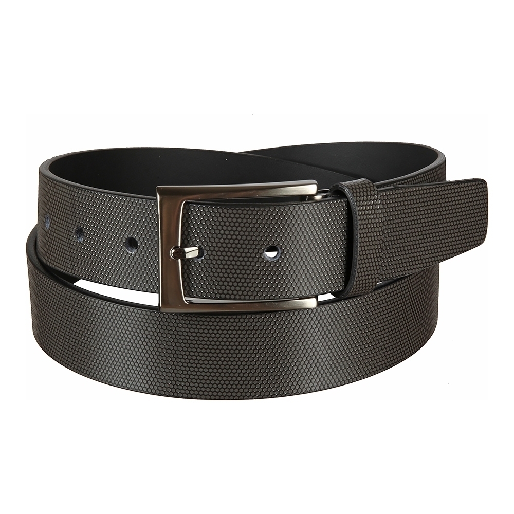 

Ремень мужской Miguel Bellido 4180/35 8518 серый, 4180/35 8518 dark grey 83