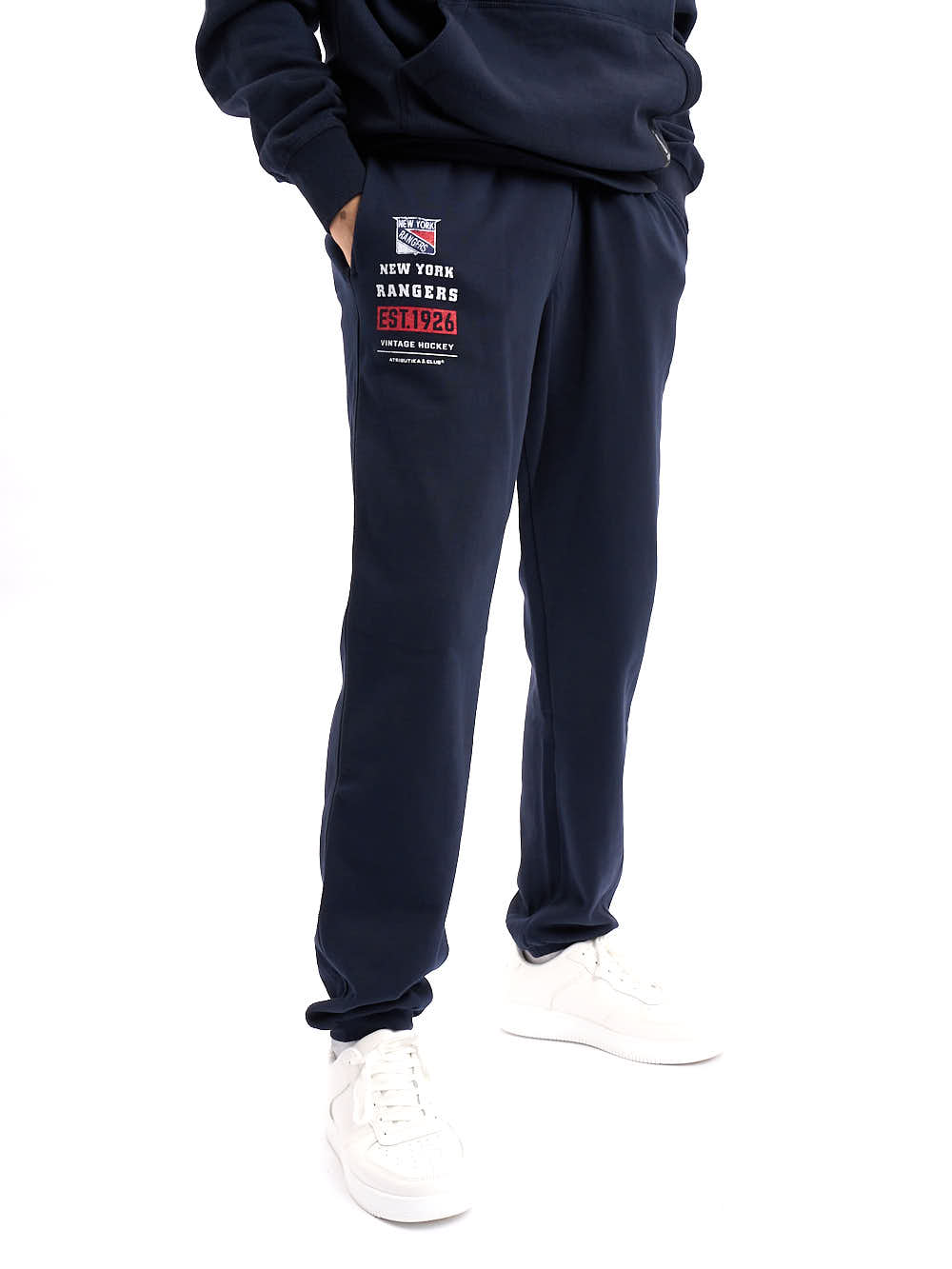 Спортивные брюки мужские Atributika&Club Нью-Йорк Рейнджерс 46080 синие S