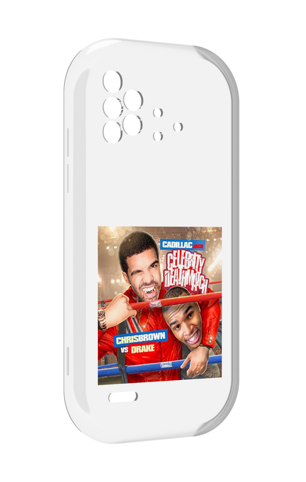 

Чехол MyPads Drake & Chris Brown - Celebrity Deathmatch для UMIDIGI Bison X10 / X10 Pro, Прозрачный, Tocco