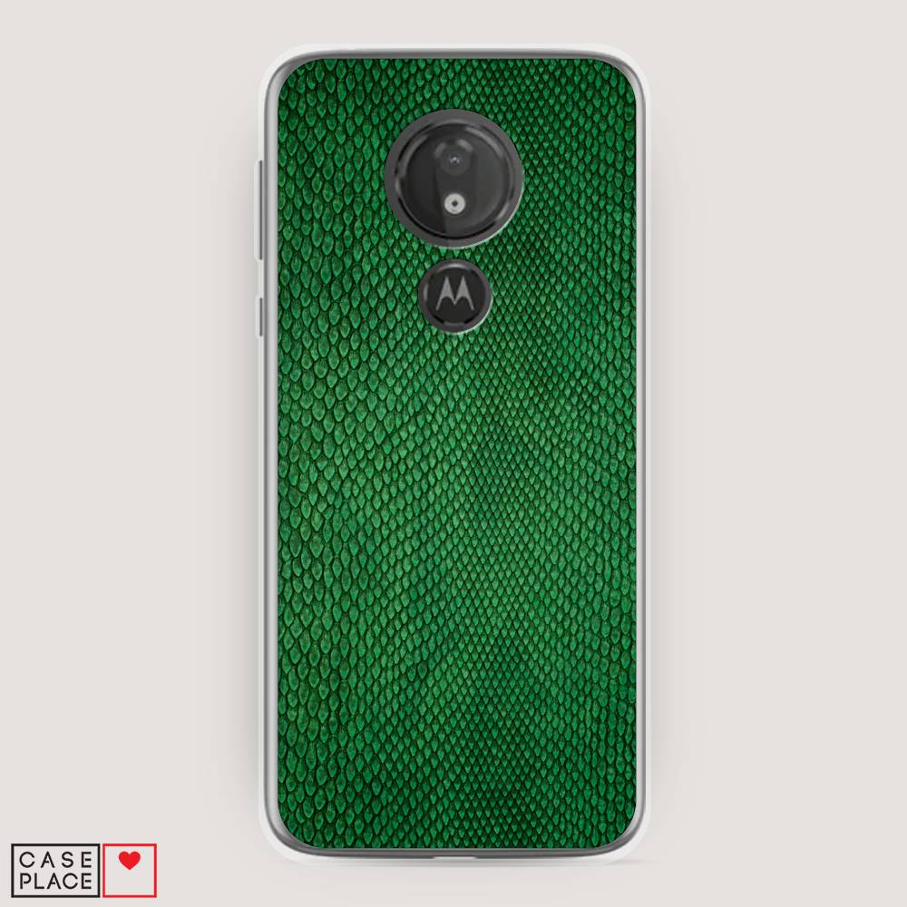 

Чехол Awog на Motorola Moto G7 Power / Моторола Мото G7 Power "Изумрудная змея", Разноцветный, 241350-3