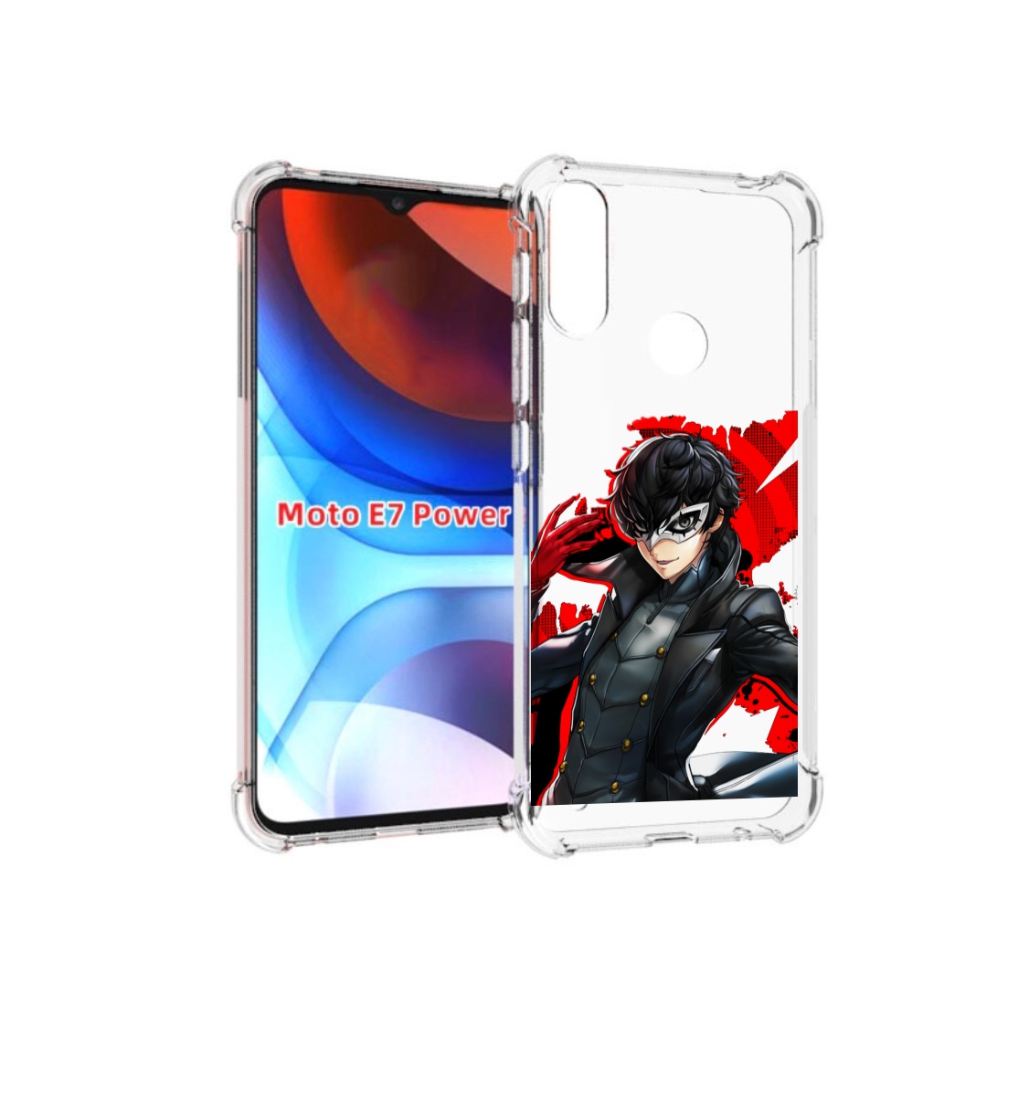 

Чехол MyPads Persona 5 для Motorola Moto E7 Power, Прозрачный, Tocco