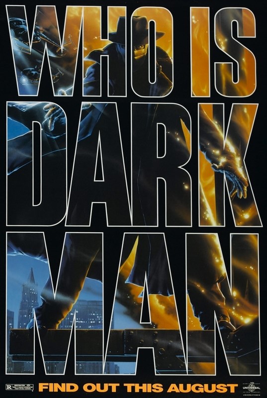 

Постер к фильму "Человек тьмы" (Darkman) A4