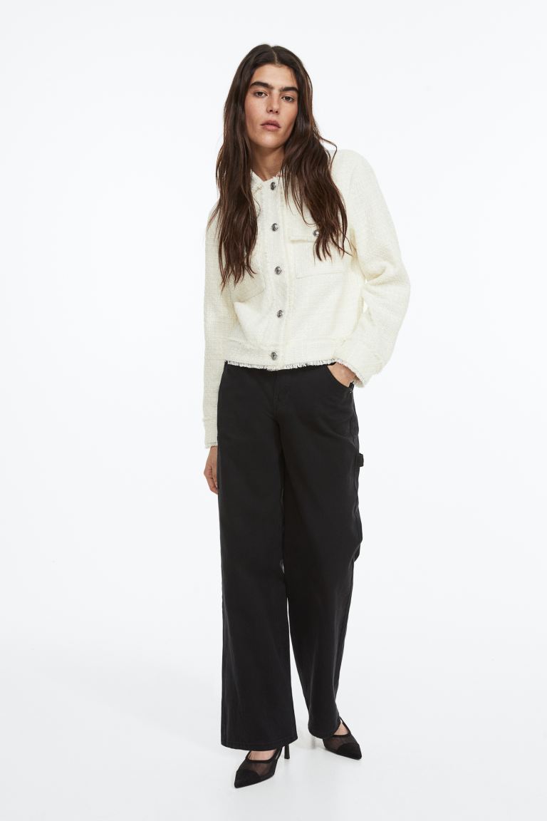 

Жакет женский H&M 1159903001 белый 2XL (доставка из-за рубежа), 1159903001