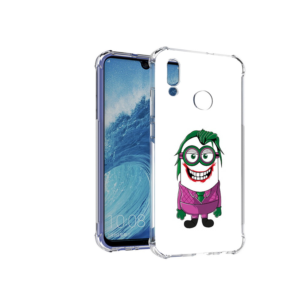 

Чехол MyPads Tocco для Huawei P Smart (2019) джокер миньон, Прозрачный, Tocco