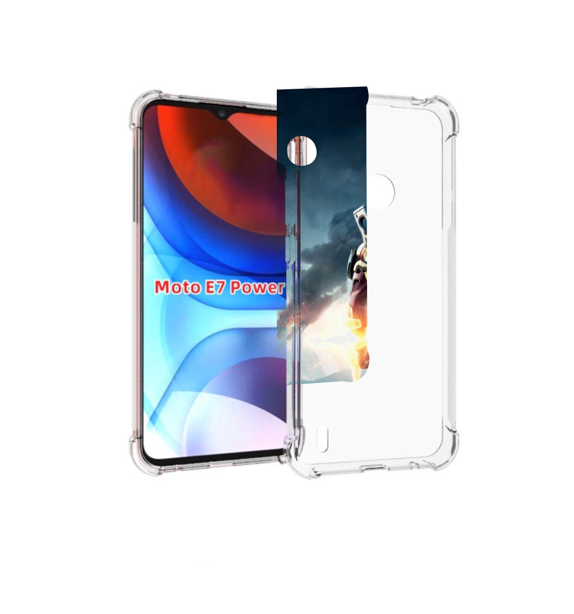 

Чехол MyPads Mass Effect Andromeda Ryder для Motorola Moto E7 Power, Прозрачный, Tocco