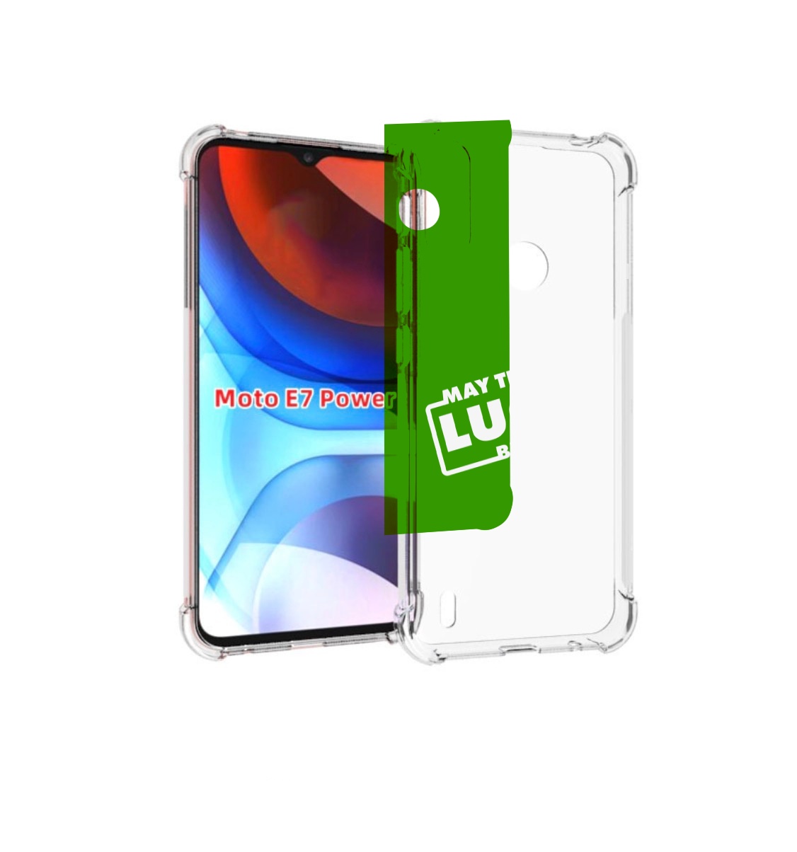 

Чехол MyPads Luck green для Motorola Moto E7 Power, Прозрачный, Tocco