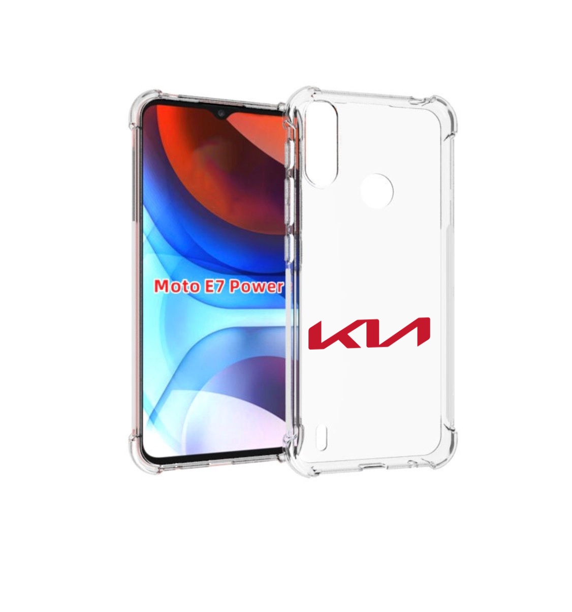 

Чехол MyPads Kia-3 для Motorola Moto E7 Power, Прозрачный, Tocco
