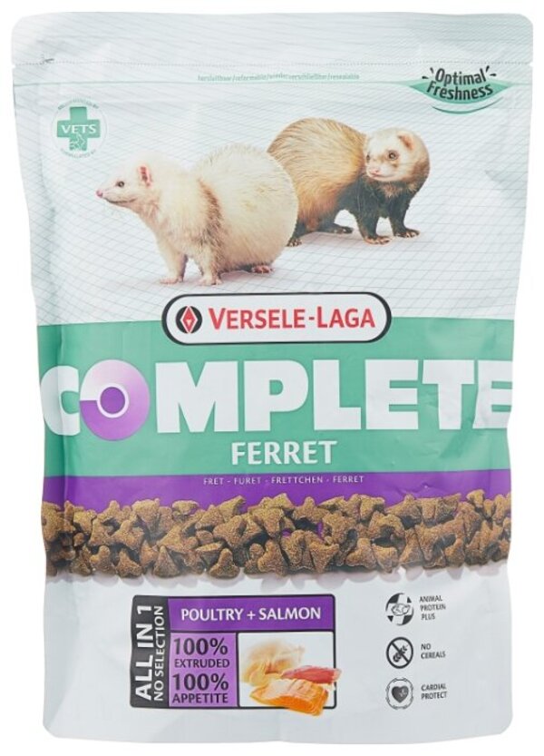 

Корм для хорьков VERSELE-LAGA Complete Ferret 750г, корм для грызунов VERSELE-LAGA Complete Ferret для хорьков, 750г