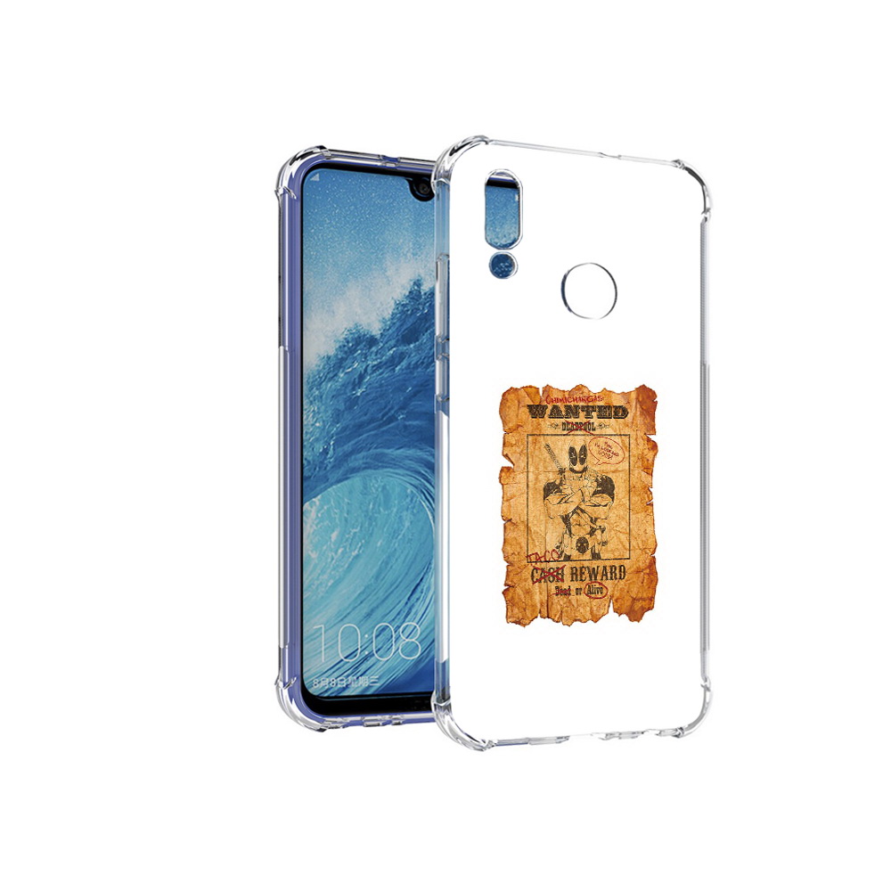 

Чехол MyPads Tocco для Huawei P Smart (2019) дедпул, Прозрачный, Tocco