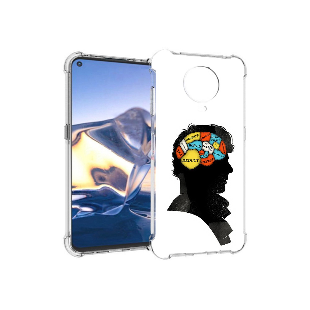 

Чехол MyPads Tocco для Nokia G10 темный рисунок (PT171673.98.640), Tocco