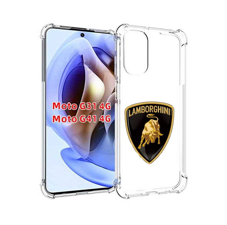 

Чехол Mypads Lamborghini 2 Для Motorola Moto G31 4G/G41 4G, Прозрачный, Tocco