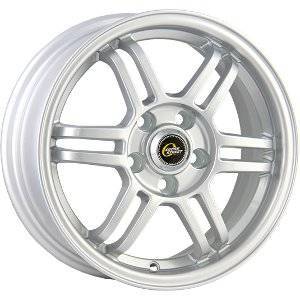 

Колесный диск Cross street CR10 (S) 6xR14 ET35 4*98 D58.6, Серебристый