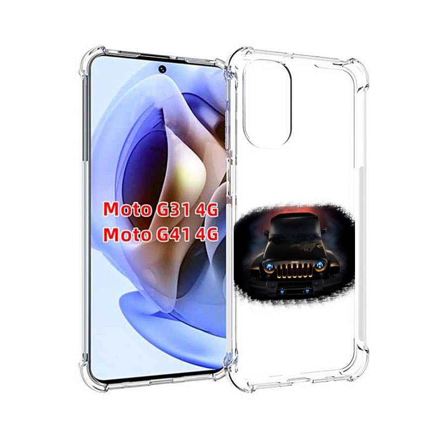 

Чехол Mypads Jeep 2 Для Motorola Moto G31 4G/G41 4G, Прозрачный, Tocco