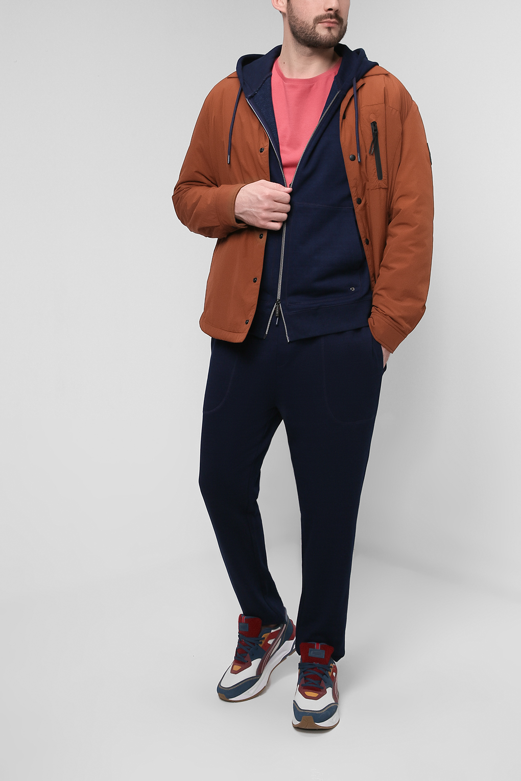 

Брюки мужские Strellson 10013394_30030929 синие XL, 10013394_30030929