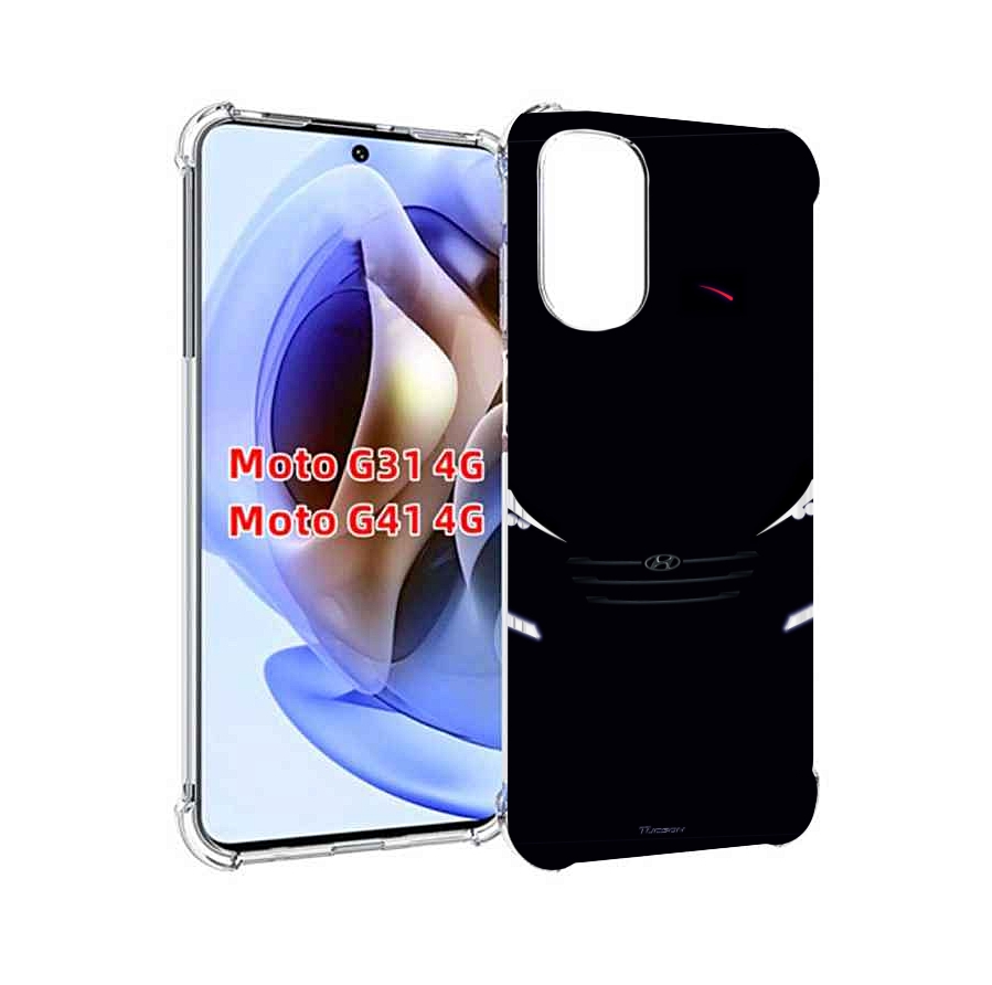 

Чехол Mypads Hyundai 1 Для Motorola Moto G31 4G/G41 4G, Прозрачный, Tocco