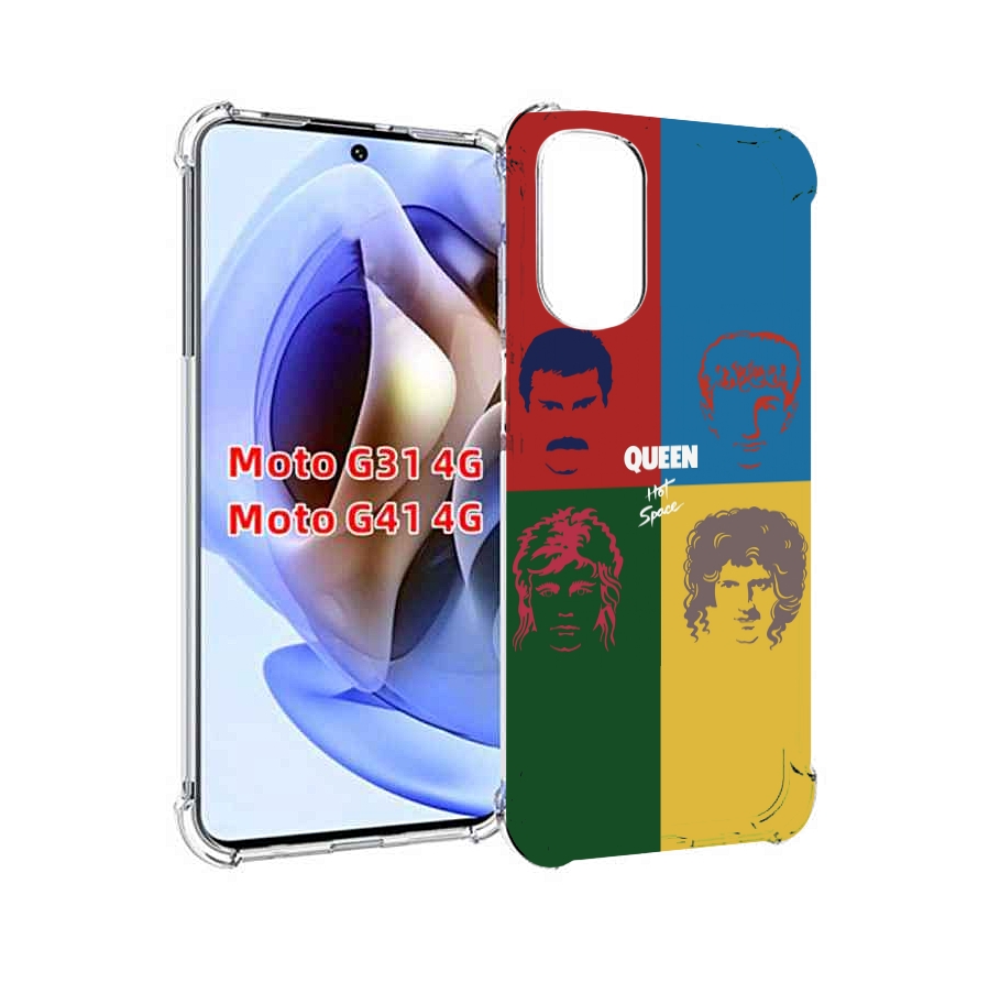 

Чехол MyPads hot space queen альбом для Motorola Moto G31 4G / G41 4G, Прозрачный, Tocco