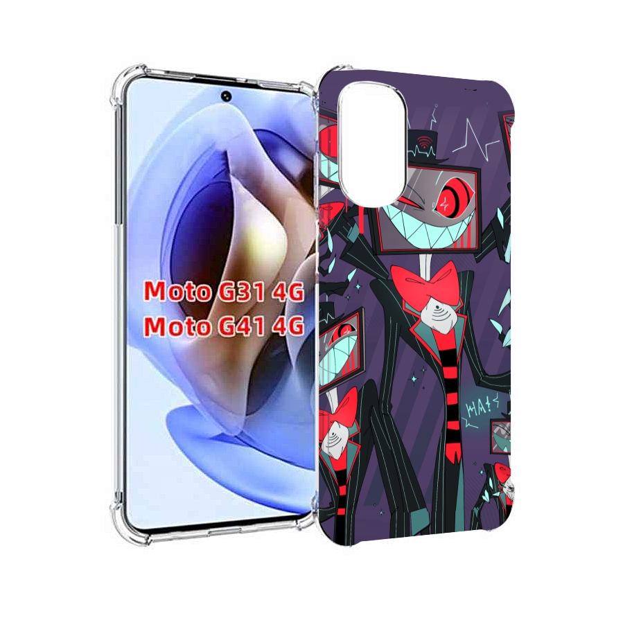 

Чехол MyPads hazbin hotel для Motorola Moto G31 4G / G41 4G, Прозрачный, Tocco