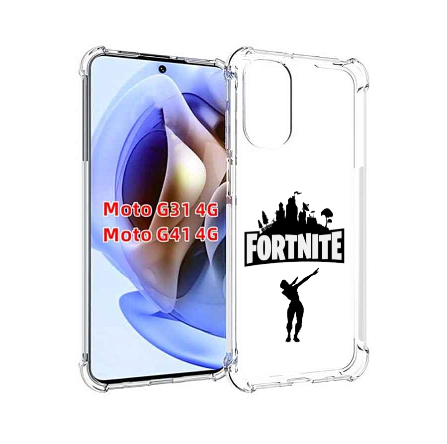 

Чехол Mypads Fortnite-2 Для Motorola Moto G31 4G/G41 4G, Прозрачный, Tocco