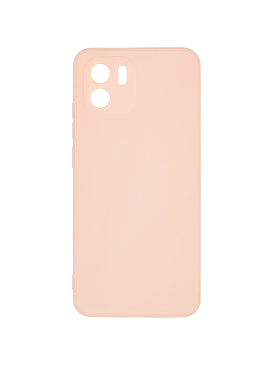 Чехол для Xiaomi Redmi A1 с защитой камеры, противоударный, пыльно-розовый