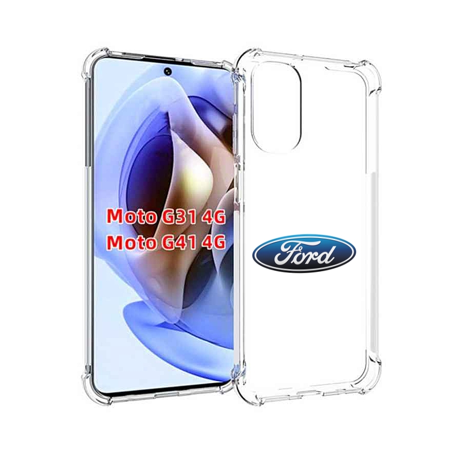 

Чехол Mypads Ford-3 Мужской Для Motorola Moto G31 4G/G41 4G, Прозрачный, Tocco