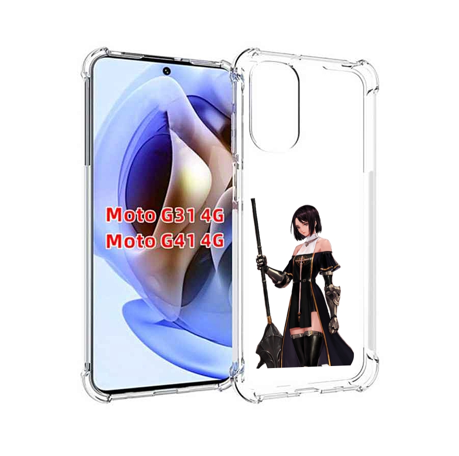 

Чехол MyPads dungeon-fighter для Motorola Moto G31 4G / G41 4G, Прозрачный, Tocco