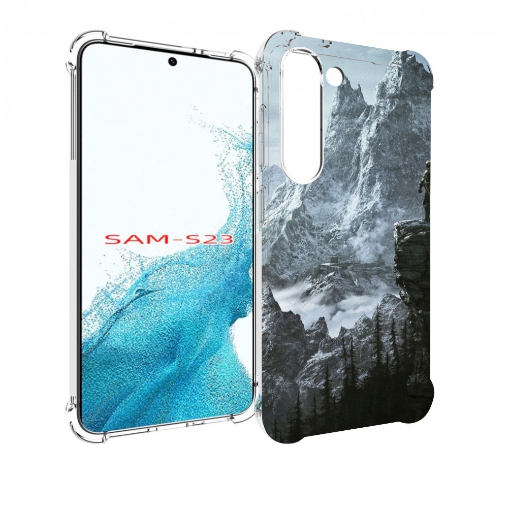 

Чехол Mypads The Elder Scrolls V Skyrim Для Samsung Galaxy S23, Прозрачный, Tocco