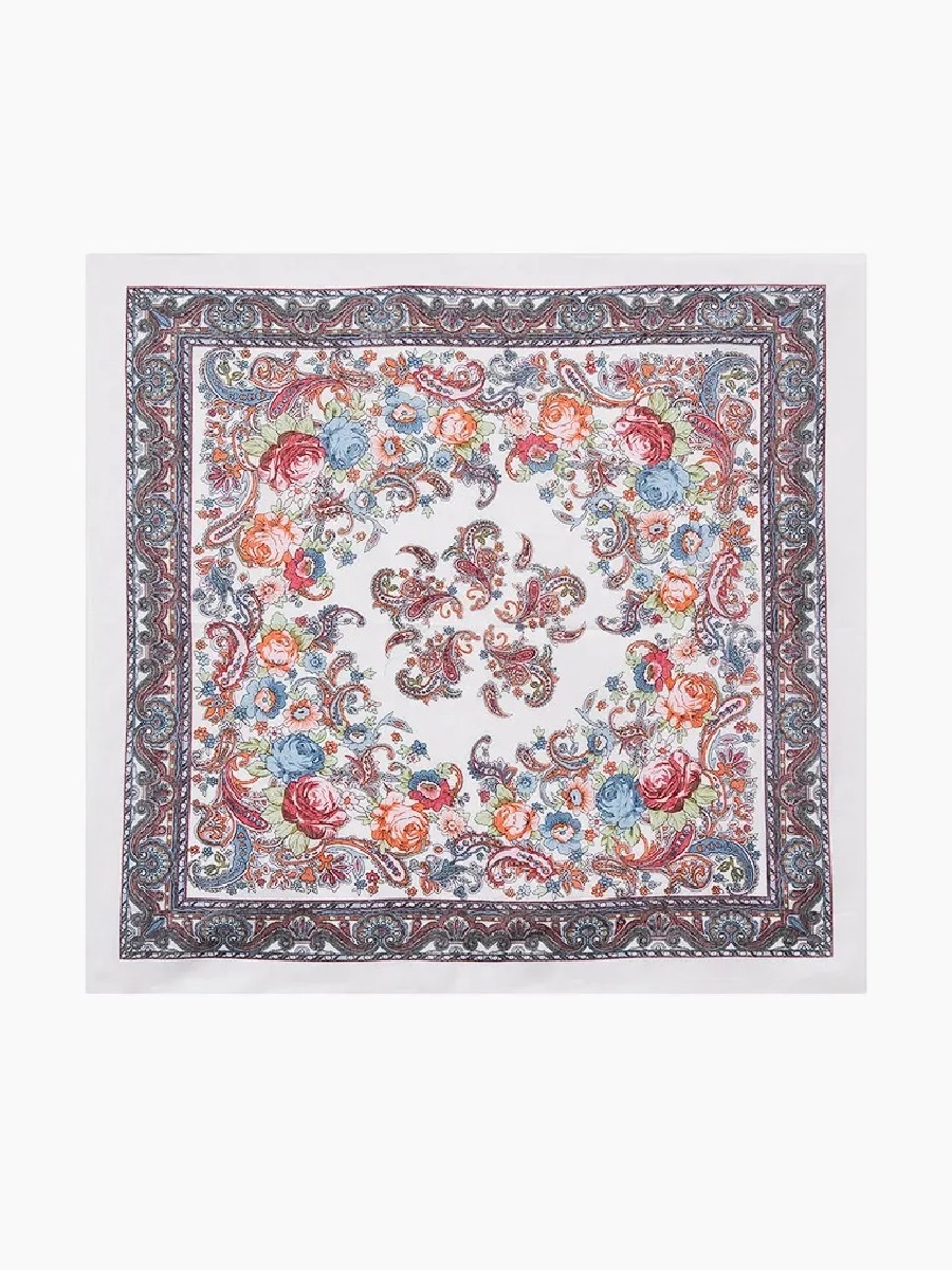 

Платок женский Rosedena sxl02904/3 белый, 70х70 см, sxl02904/3
