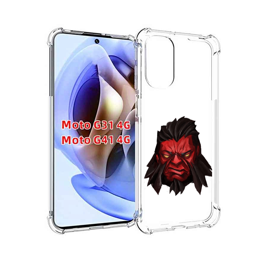 

Чехол MyPads dota-2-axe для Motorola Moto G31 4G / G41 4G, Прозрачный, Tocco