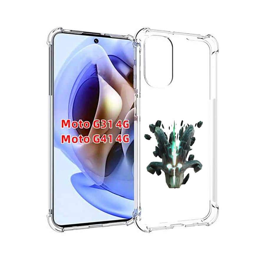 

Чехол MyPads dota 2 juggernaut для Motorola Moto G31 4G / G41 4G, Прозрачный, Tocco