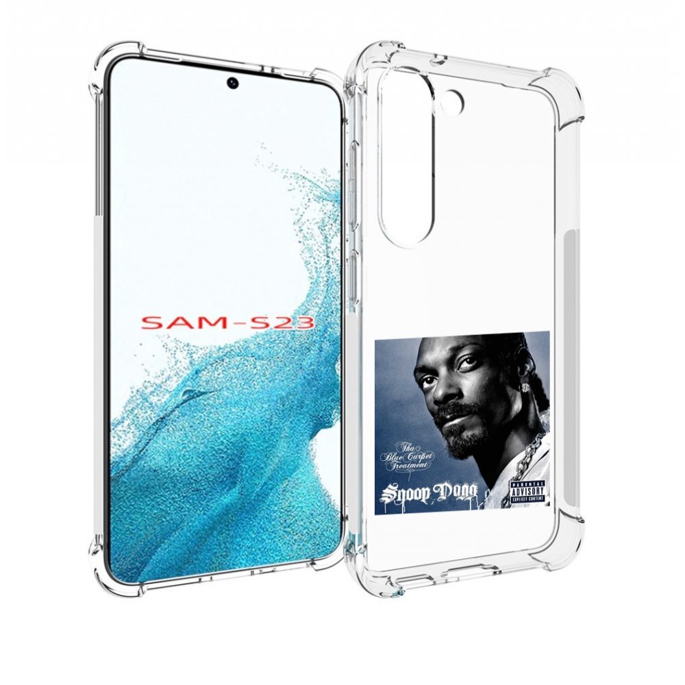 

Чехол Mypads Snoop Dogg Tha Blue Carpet Treatment Для Samsung Galaxy S23, Прозрачный, Tocco