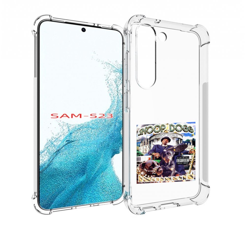 

Чехол Mypads Snoop Dogg Da Game Is To Be Sold, Not To Be Told Для Samsung Galaxy S23, Прозрачный, Tocco