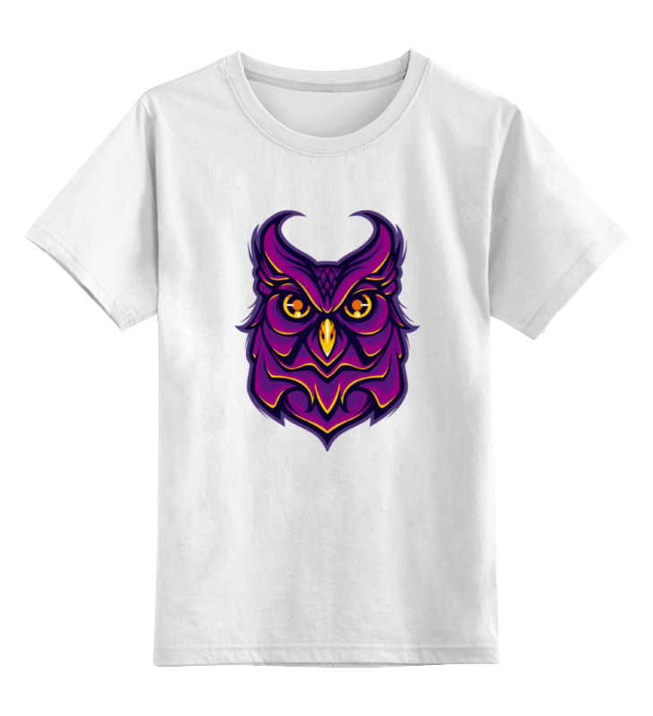 

Детская футболка классическая унисекс Printio Ночная сова (owl), 0000000762808