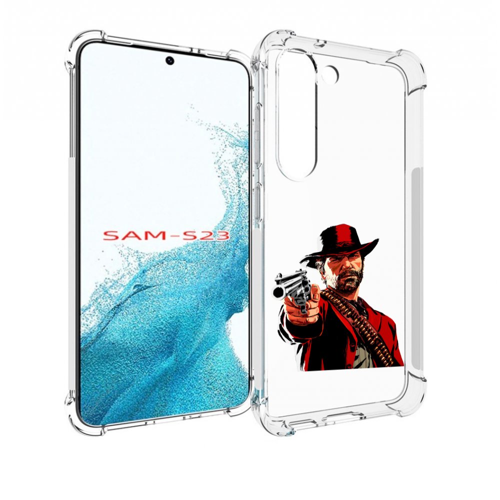 

Чехол Mypads Red-Dead-Redemption-2 Для Samsung Galaxy S23, Прозрачный, Tocco