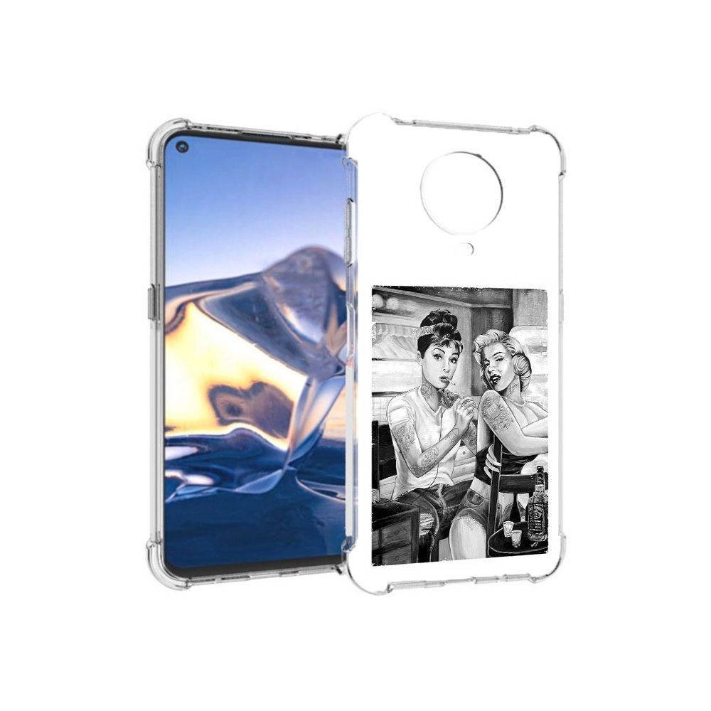 

Чехол MyPads Tocco для Nokia G10 тату мастер (PT171673.98.637), Tocco