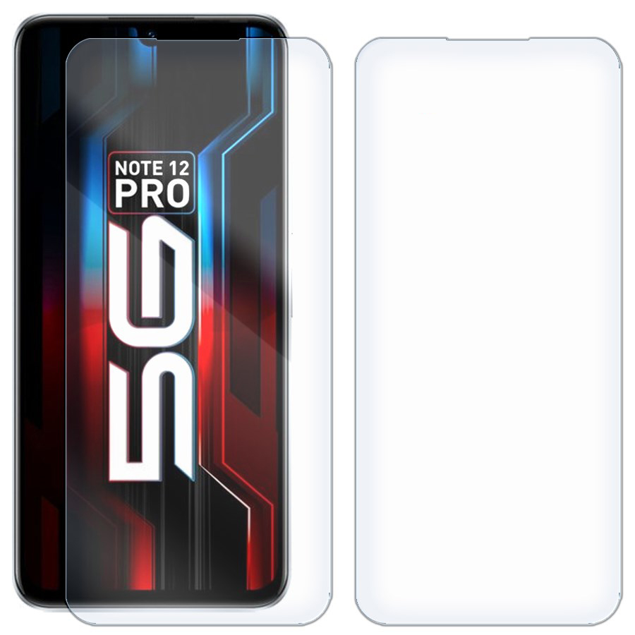 

Комплект из 2-x защитных гибридных стекол для INFINIX Note 12 Pro 5G