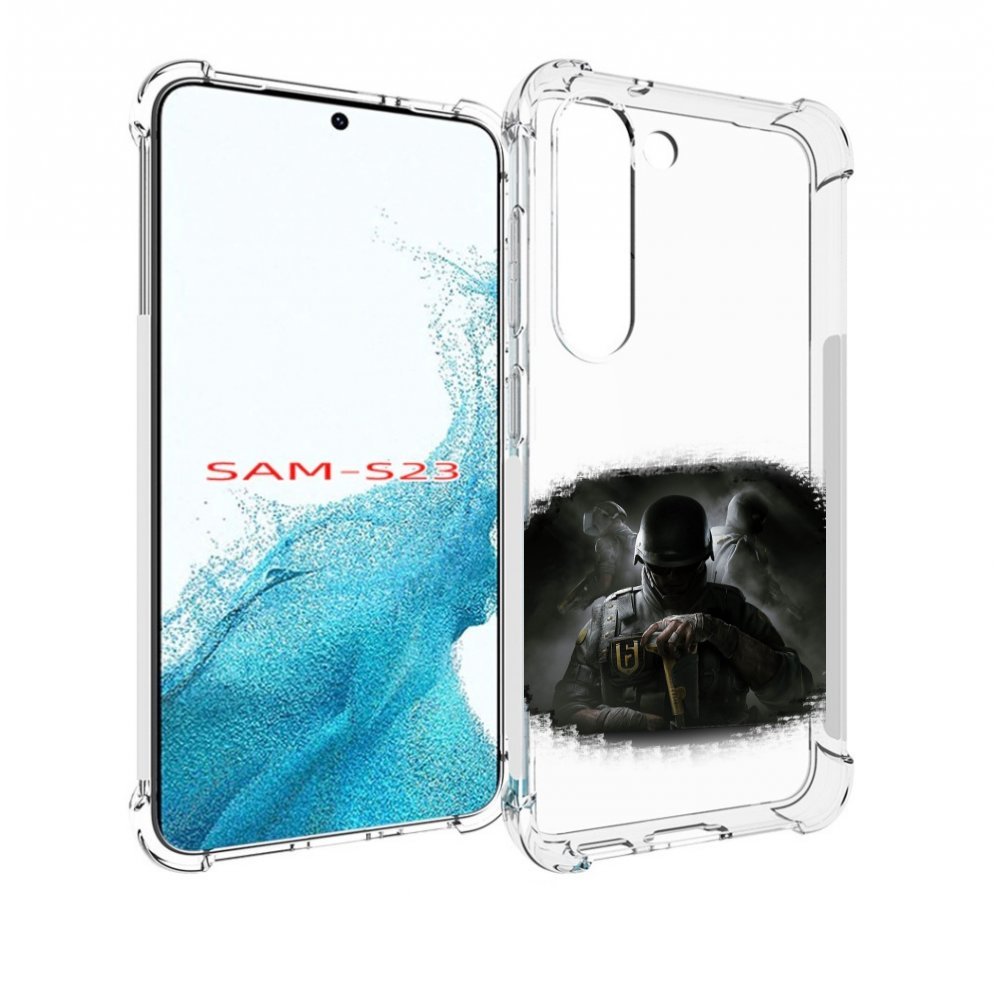 

Чехол Mypads Rainbow Six Siege Для Samsung Galaxy S23, Прозрачный, Tocco