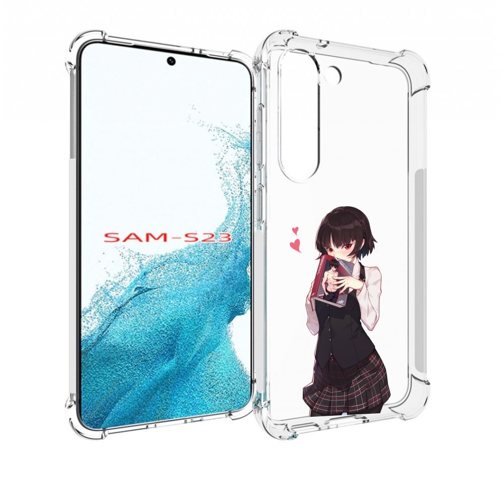 

Чехол Mypads Persona 5 - Makoto Niijima Для Samsung Galaxy S23, Прозрачный, Tocco