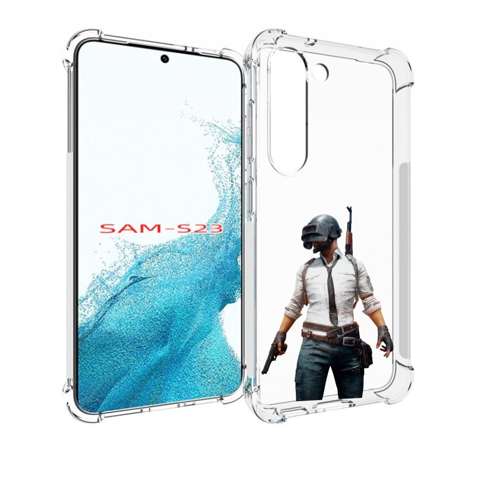 

Чехол Mypads Pubg-2 Для Samsung Galaxy S23, Прозрачный, Tocco