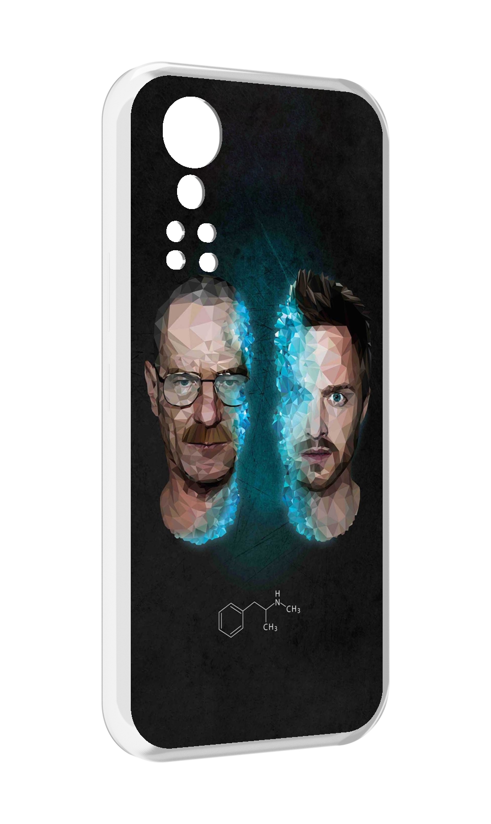 

Чехол MyPads во-все-тяжкие для ZTE Axon 30 5G / Axon 30S, Прозрачный, Tocco